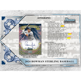 2024 Bowman Sterling Baseball Hobby 12 Box Case
