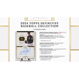 2024 Topps Definitive Baseball Hobby 2 Box Case