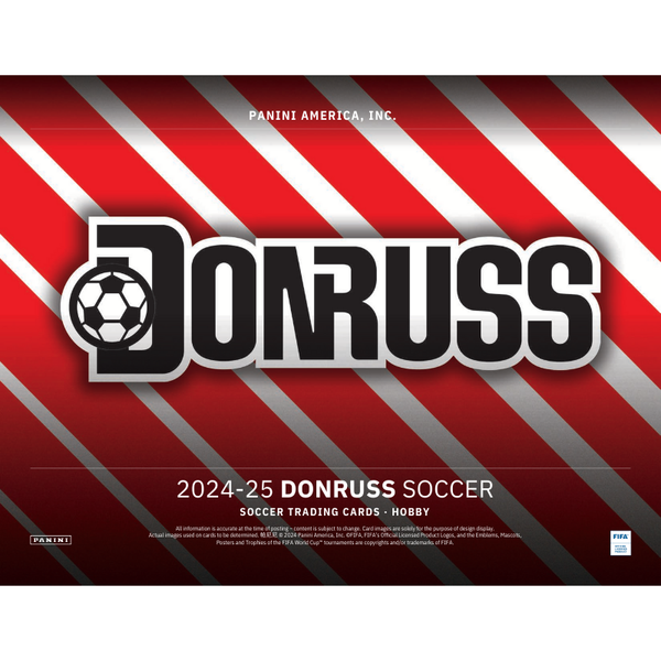 2024/25 Panini Donruss Soccer Hobby 12 Box Case
