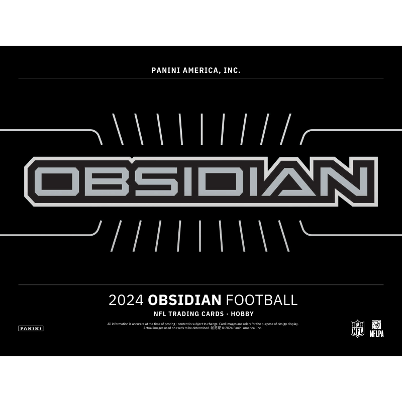 2024 Panini Obsidian Football Hobby 12 Box Case
