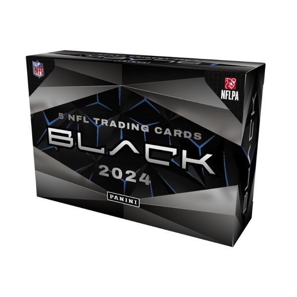 2024 Panini Black Football Hobby 12 Box Case