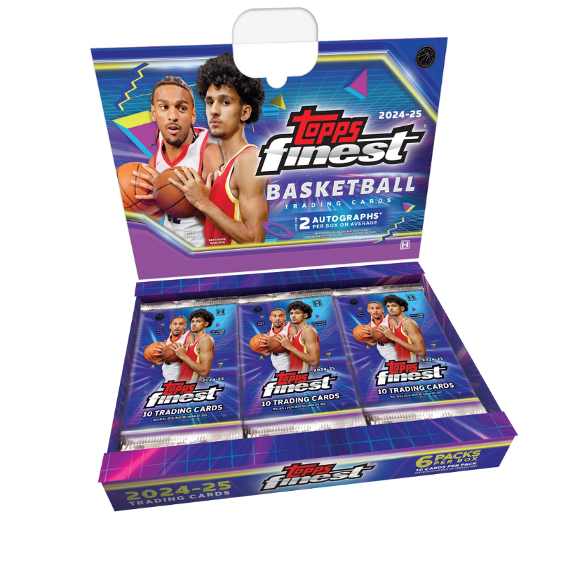 2024/25 Topps Finest Basketball Hobby 8 Box Case